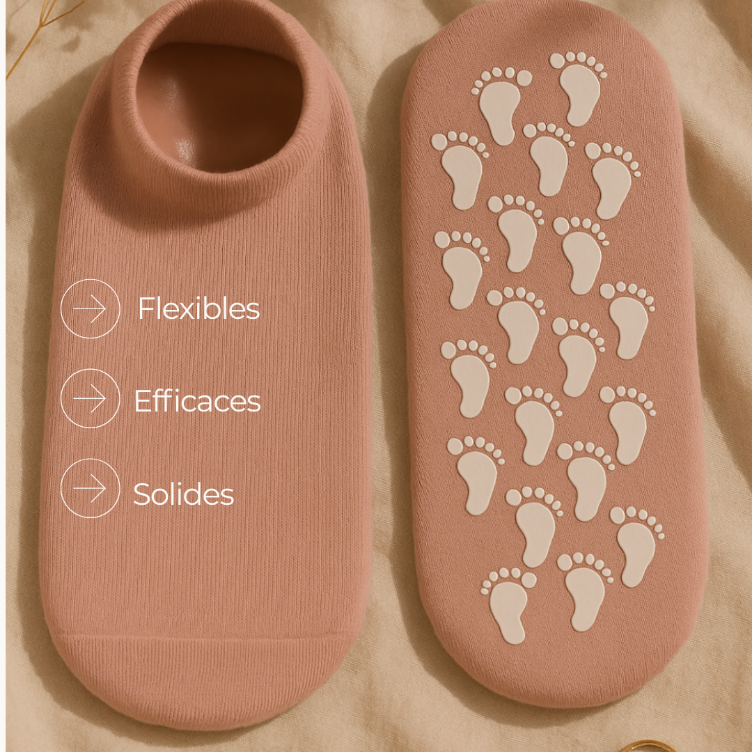 Chaussettes Hydratantes Silicone