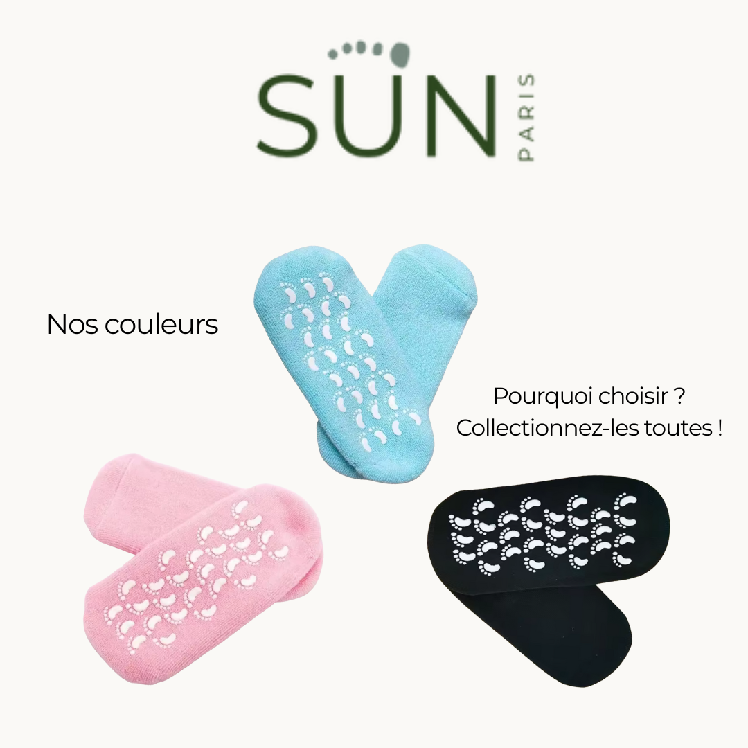 Chaussettes Hydratantes Silicone