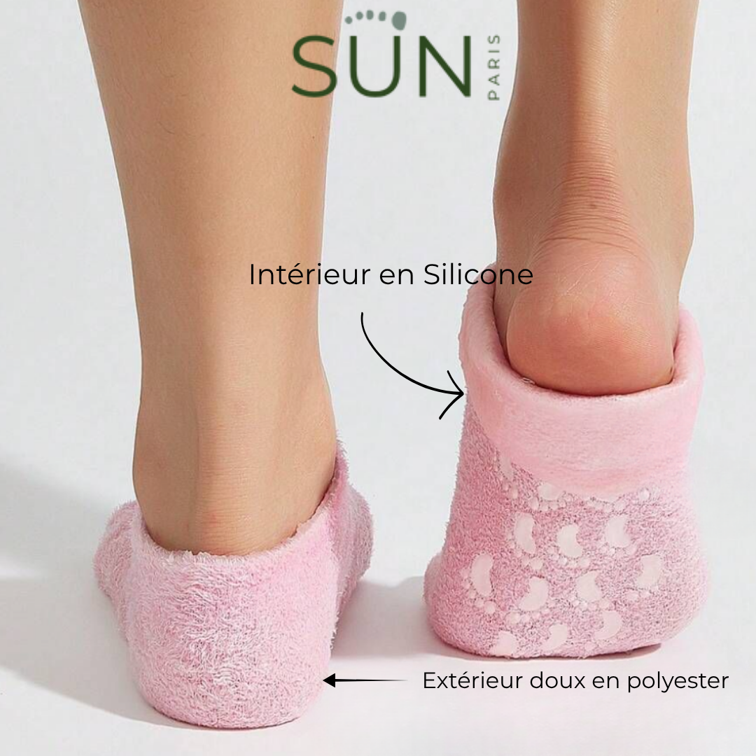 Chaussettes Hydratantes Silicone